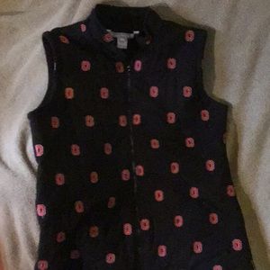 The License House Ohio State vest